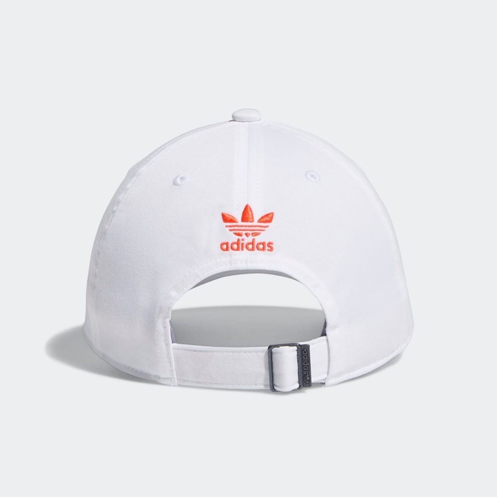 ADIDAS Relaxed Fit Trefoil Strap-Back Hat - Picture 2 of 2